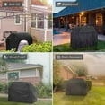 thumbnail image 6 of GZJCKJY BBQ Grill Cover Rip Proof Weather & Fits Grills of Garden Supplies, 6 of 8