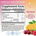 thumbnail image 3 of Folic Acid Gummies for Women - Folate 785 mcg Per Gummy - Essential Prenatal Vitamins for Mom & Baby, Vegan Folic Supplement Gummy, Daily B9 Vitamin for Before, During & After Pregnancy - 120 Gummies, 3 of 10