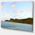 thumbnail image 2 of Aitutaki Lagoon Large Panorama - Modern Seascape Canvas Artwork, 2 of 3
