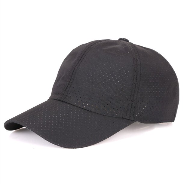 Gorra de béisbol de secado rápido para hombre y mujer, gorro transpirable con protección solar, informal, para exteriores qym unisex