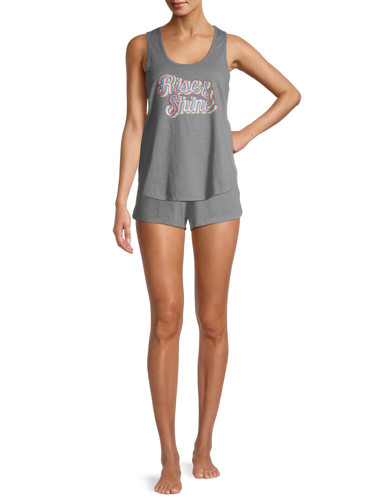 Secret Treasures Women's Rise & Shine Sleep Tank Top
