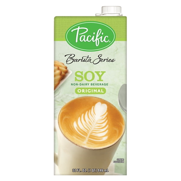 Pacific Natural Foods Barista Series Soy Milk 32 oz Containers * 12
