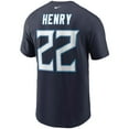 thumbnail image 3 of Men's Nike Derrick Henry Navy Tennessee Titans Name & Number T-Shirt, 3 of 3