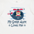 thumbnail image 4 of Inktastic My Great Aunt Loves Me Nephew Bear Boys Baby T-Shirt, 4 of 5