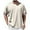 Beige, variant on European Color Blocked Round Neck Business Men Casual Loose Comfortable Short Sleeved T Shirt Shirt Set Men L