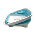 thumbnail image 3 of SAMMART 9.3L (2.46Gallon) Collapsible Dishpan with Draining Plug - Foldable Washing Basin - Portable Dish Washing Tub - Space Saving Kitchen Storage Tray, 3 of 7