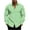 015Green, variant on Hvogkswy Button Up Shirt Men Fashion Printed Lapel Long Sleeve Shirts Loose Comfy Casual Shirts S-3XL