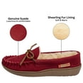 thumbnail image 3 of Alpine Swiss Sabine Women's Genuine Leather Suede Moccasin Slippers House Shoes, 3 of 5