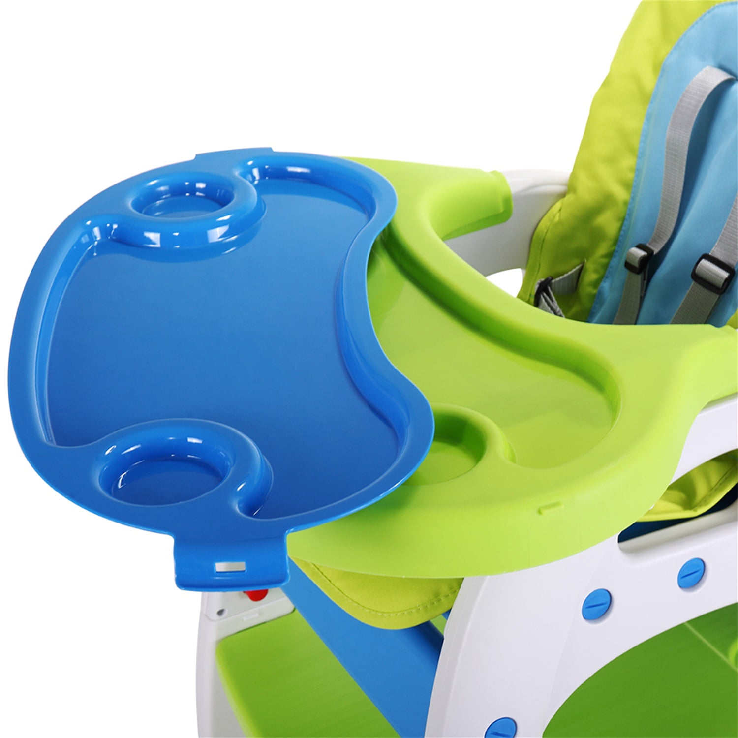 Kadyn Multipurpose Adjustable Highchair, 3 in 1 Infant Table and Chair Set with Feeding Tray and 5-Point Safety Buckle for Baby, Yellow Toddler Dining Booster Seat Kadyn Multipurpose Adjustable Highchair, 3 in 1 Infant Table and Chair Set with Feeding Tray and 5-Point Safety Buckle for Baby, Yellow Toddler Dining Booster Seat