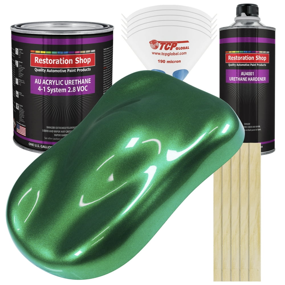 Restoration Shop Emerald Green Metallic Acrylic Urethane Auto Paint