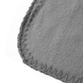 thumbnail image 4 of Mainstays 50” x 60” Fleece Throw Blanket, Gray Flannel, 4 of 5