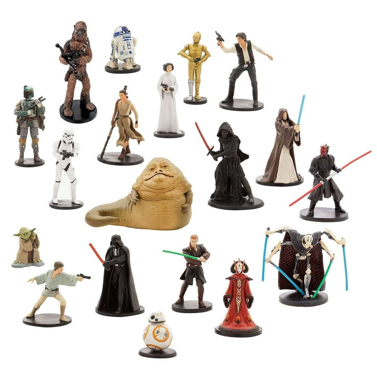 Star Wars 2019 Mega Action Figures Playset 20 Piece PVC Toy Figurines Walmart