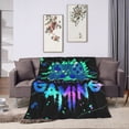 thumbnail image 5 of Gaming Flannel Blankets Gamepad Super Soft Throw Blanket for Kids Boys Girls 50x40 inch, 5 of 6