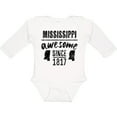 thumbnail image 3 of Inktastic Mississippi Awesome Since 1836 Boys or Girls Long Sleeve Baby Bodysuit, 3 of 5