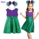 thumbnail image 3 of Disfraz de La Sirenita de Disney para niños y niñas, vestido de princesa Ariel para vacaciones de verano, ropa de playa, Cosplay de sirena, vestidos de cumpleaños, 2024, 3 of 5