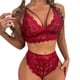 thumbnail image 1 of Gibobby Ropa sexy de mujer para sexo Lenceria Sexy para Mujer Transparente Ropa Interior Lenceria Vestidos de Mujer Sexis Bralette y Tanga Conjunto Interior Mujer(Rojo, XXG), 1 of 5
