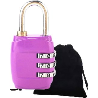 2 Pack Mini Padlocks - 23mm Small Travel Locks For Luggage, Bags, Lockers