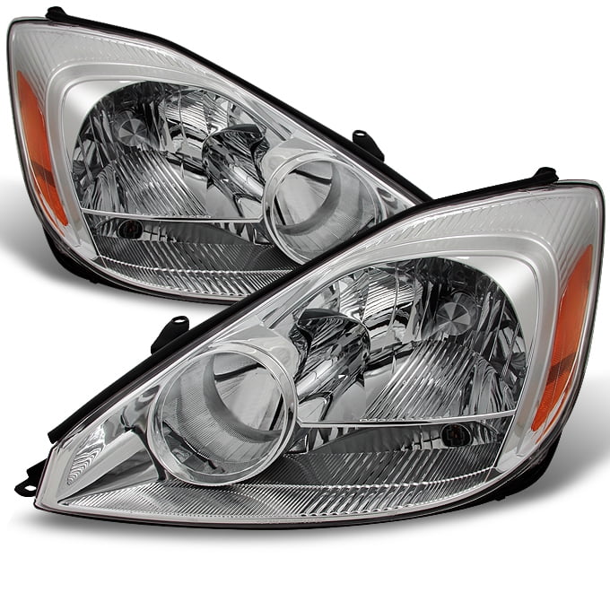 Fits 04 05 Toyota Sienna Headlights Replacement Pair Set Lights 2004 2005 LH RH Walmart