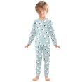 thumbnail image 6 of FORMRS Toddler Unisex Long Sleeve Top and Pants Pajama Set 2-Piece Sleepwear, Sizes 18M-8Y, Cartoon Sheep Pattern, 6 of 6