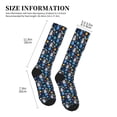 thumbnail image 4 of Sikiie Space Dog 1 Pairs Compression Socks for Men and Women 15-20 mmHg Running Support Socks, 4 of 7
