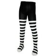 thumbnail image 5 of TeeHee Little Kids Girls Fashion Cotton Tights 3 Pair Pack, 5 of 8