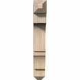 thumbnail image 3 of Ekena Millwork 4"W x 18"D x 26"H Balboa Craftsman Rough Sawn Bracket, Douglas Fir, 3 of 4