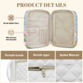 thumbnail image 6 of Garronmavis Cross Rabbit Bible Case Quilted Bible Carrying Case Bible Cover Carrier Carrying Organizer Bag Zippered Book Cover with Handle Gift for Christian, 6 of 7
