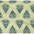 thumbnail image 4 of oneOone Organic Cotton Poplin Twill Fabric Leaves & Floral Block Print Fabric BTY 42 Inch Wide, 4 of 4