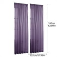 thumbnail image 2 of Create An Inviting Atmosphere With Our Solid Color Semi Sheer Curtains – Stylish Window You Can'T Live Without! 132X160Cm Gift, 2 of 6