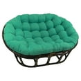 International Caravan Double Papasan Chair with Micro Suede Cushion