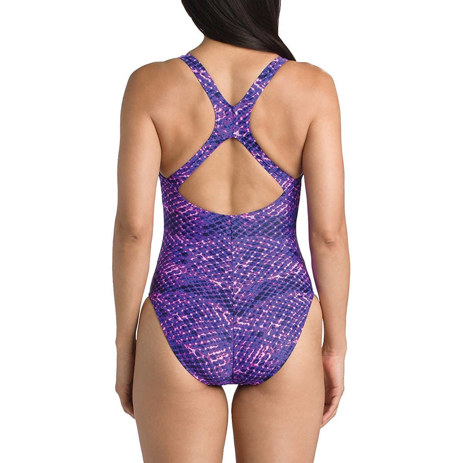 Couscous stromen blad Speedo Women's One-Piece Swimsuit, BLUE TEXTURE, 6 New with box/tags -  Walmart.com