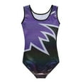 thumbnail image 4 of Miyanuby 3pcs Shiny Diamond Gymnastics Leotards for Girls with Matching Shorts and Hairring 5-12Y, 4 of 10