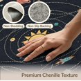 thumbnail image 6 of ODIKA 5'x7' Washable Area Rug Playroom Science Chart Featuring Cartoon Spacecraft Theme Classroom for Guest Room, Lounge, Apartment, Non-Slip Low Profile, Stain Resistant, 6 of 7