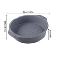 thumbnail image 6 of Round Silicone Cake Mold 4 6 8 10 Inch Silicone Mould Baking Forms Baking Tool Loaf Bread Tray Birthday Cake Dessert Pan Tools Grey, 6 of 9