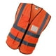 thumbnail image 3 of Chaleco reflectante de seguridad, brillante con tiras reflectantes - Cremallera frontal, 3 tamaños 2 colores disponibles Naranja XL, 3 of 9