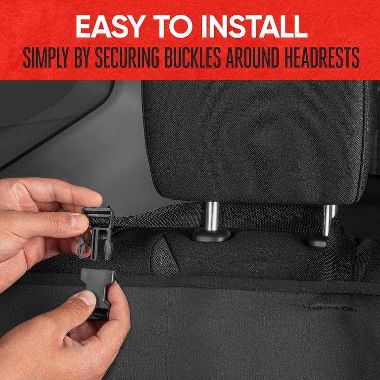 Motor Trend SpillGuard Waterproof Rear Split Bench Seat Cover photo 4