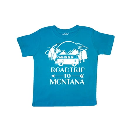 

Inktastic Road Trip To Montana Gift Toddler Boy or Toddler Girl T-Shirt