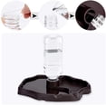 thumbnail image 4 of Furpaw Dispensador de agua para reptiles, 2 en 1, dispensador de alimentos a prueba de derrames, cuenco de plástico para tortuga Gecko -Café negro oso de fresa Electrónica, 4 of 5