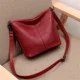 thumbnail image 2 of Bolsos de mano con borlas genuinas para mujer, bolsos de mano y carteras de cuero de lujo para mujer, bolsos de hombro para mujer, bolsos tipo cubo de diseñador, 2 of 5