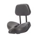 thumbnail image 4 of Asiento de bicicleta con respaldo Acolchado de lujo para ciclistas, 4 of 9