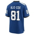 thumbnail image 3 of Men's Nike Mo Alie Cox Blue Indianapolis Colts Alternate Game Jersey, 3 of 6