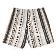 thumbnail image 7 of FORMRS Boys Swim Trunks Quick Dry Mesh Liner Boardshorts Sizes XS-XL, Brown Abstract Stripes, 7 of 7