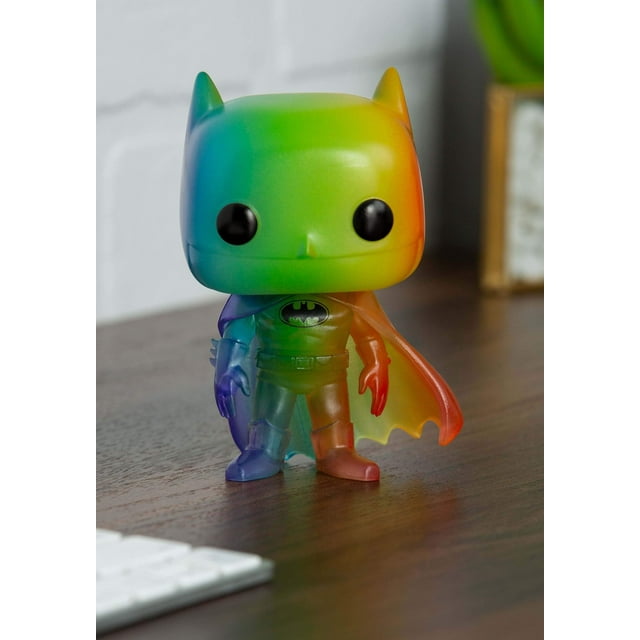 Funko Pop! Héroes: Orgullo 2020 - Batman (Arcoíris), 9,5 cm