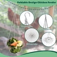 thumbnail image 4 of Methold Bolsa de malla de acero inoxidable para pollo, verduras, aves de corral, fruta, comedero para repollo, herramienta para Suministros de alimentación y agua para mascotas, 4 of 6