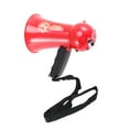 thumbnail image 1 of Portable Mini Megaphone Kids Fire Fighter's Megaphone Bullhorn with Siren Sound Cosplay Toy(Red), 1 of 6