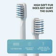 thumbnail image 4 of Rechargeable Electric Toothbrushes for Adults with 3 Brush Heads, Teeth Whitening , Power Toothbrush with Holder, 3 Hours Charge Summer Saving Clearance, 4 of 8