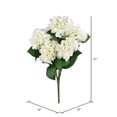 thumbnail image 2 of Vickerman FR190211 Arbuste Hortensia Blanc de 21 Po, 2 of 2