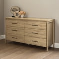 thumbnail image 2 of South Shore Gravity 6 Drawer Double Dresser, 2 of 4