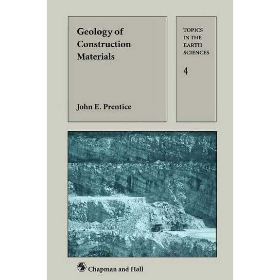 Topics in the Earth Sciences Geology of Construction Materials, (Paperback)