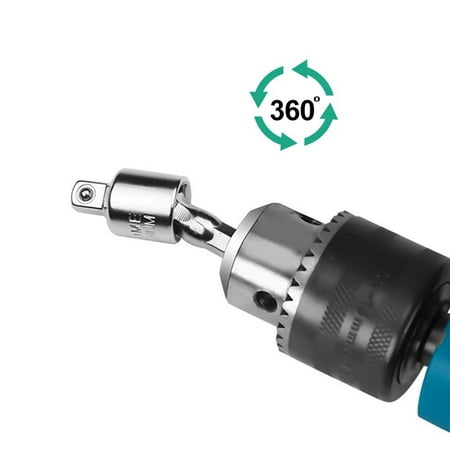 

3X Hex Shank Electric Drill Socket Adapter For Impact Driver Rotatable Extension